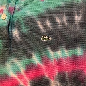 Lacoste Tops - Lacoste Tie Dye Golf Shirt Sz 36 Lacoste Tops - Lacoste Tie Dye Golf Shirt Sz 36